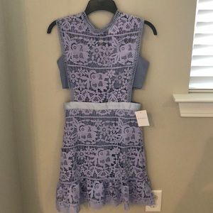 NWT Goodnight Macaroon lace dress size XS